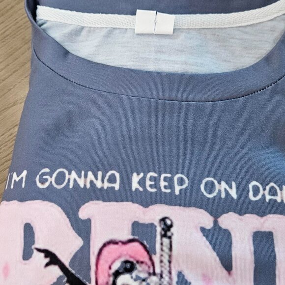 Pink Pony Club BOHO Bell Sleeve Top Women's Size Oversized M - Upcycled Kantha - Picture 13 of 16